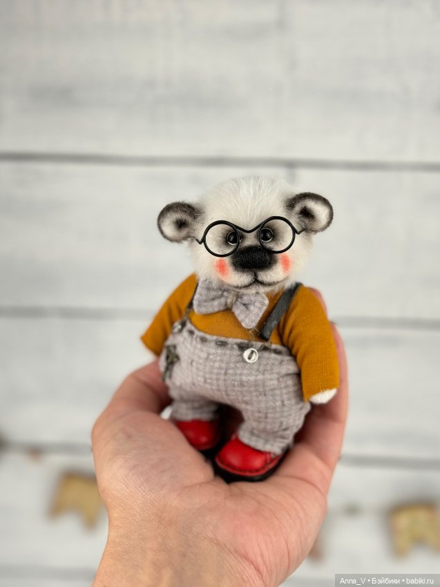 Тедди мишка Крис — Авторские мишки Тедди и друзья: фото (фото 4)