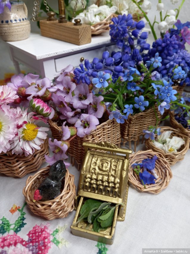 Цветочный магазин Тюлип — Антикварные куклы Mignonette (Миньонетта): карманные