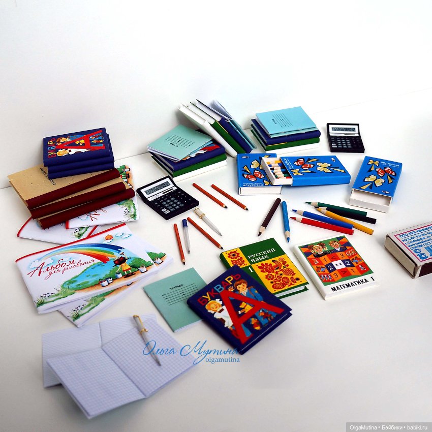 Школьные миниатюры 1:4 — Кукольная миниатюра своими руками: еда (фото 8)