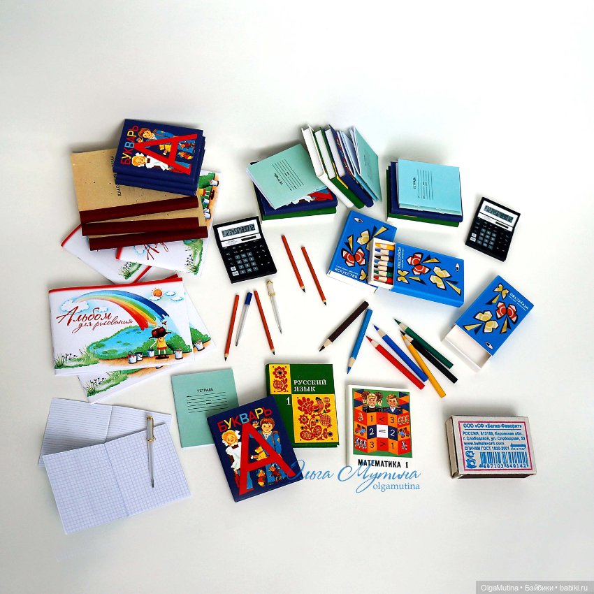 Школьные миниатюры 1:4 — Кукольная миниатюра своими руками: еда (фото 7)