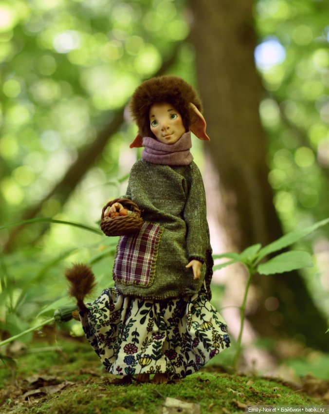 Амелия на прогулке — Домашние фото авторских кукол: личные коллекции