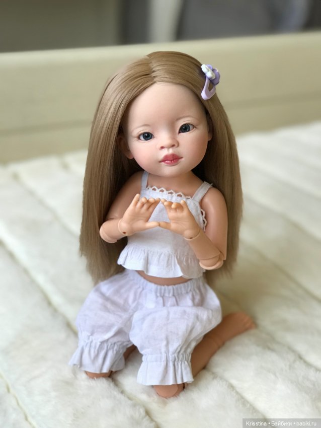 Девочка-весна — ООАК Paola Reina (Паола Рейна) и испанских кукол: перерисовка (фото 7)