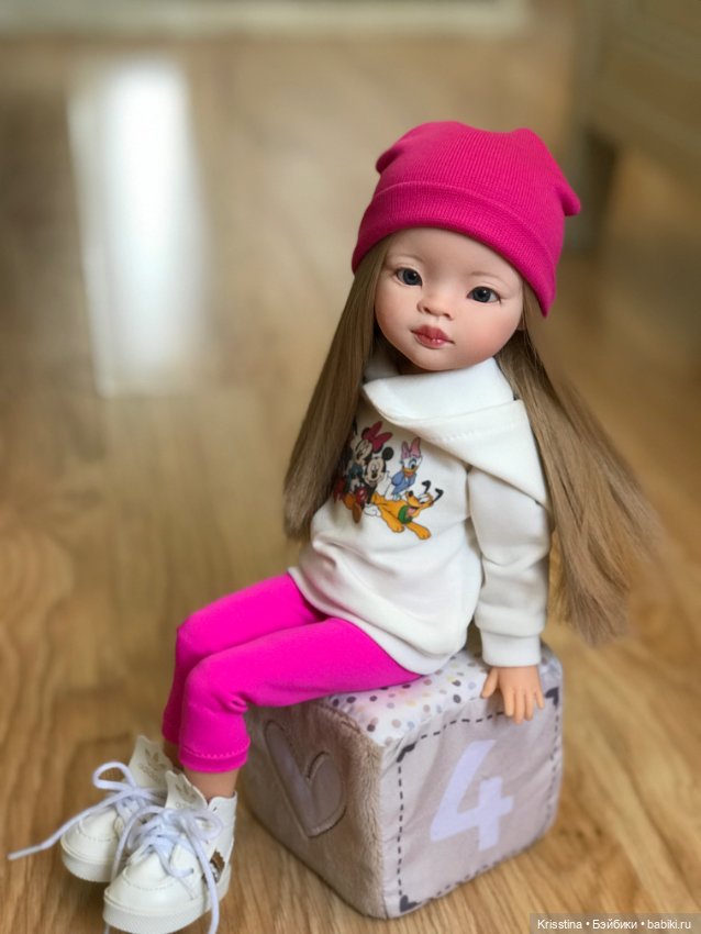 Девочка-весна — ООАК Paola Reina (Паола Рейна) и испанских кукол: перерисовка (фото 6)