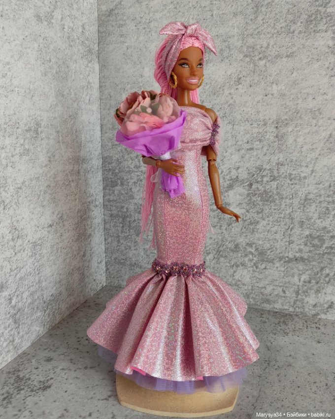 Розовый фламинго 🦩 — Одежда и обувь для кукол своими руками: фото (фото 2)