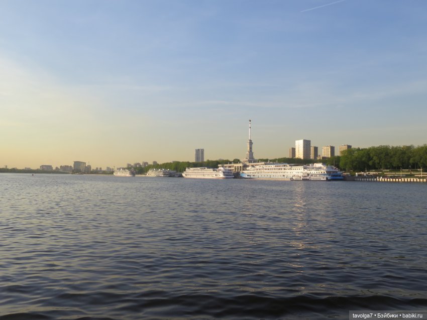 Теплоход Захарково-Северный Речной Вокзал Москва