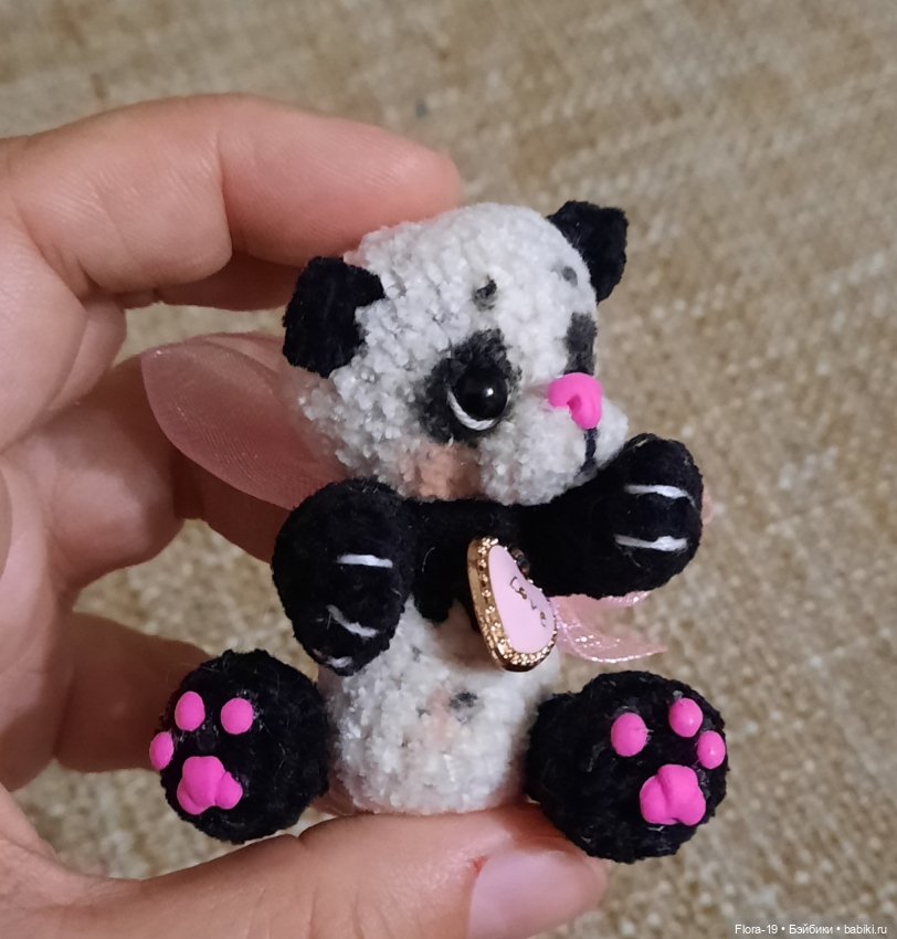 Пандик малютка — Вязаные игрушки и амигуруми: крючком (фото 4)
