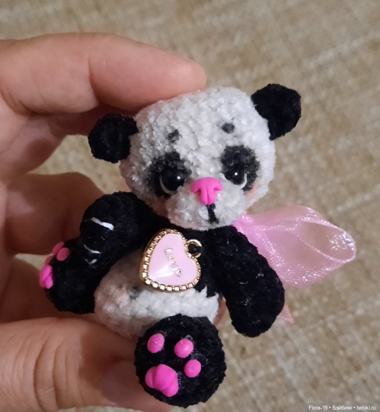 Пандик малютка — Вязаные игрушки и амигуруми: крючком (фото 3)