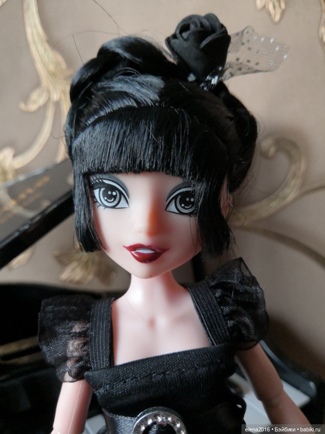 Кукла модель Уэнсдей Аддамс шарнирная 24 см (фото 3)