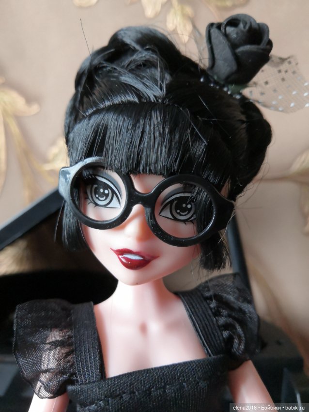 Кукла модель Уэнсдей Аддамс шарнирная 24 см