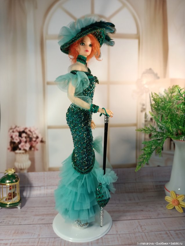 Мэй Уэст в праздничном наряде из моей коллекции Парадиз (фото 8)