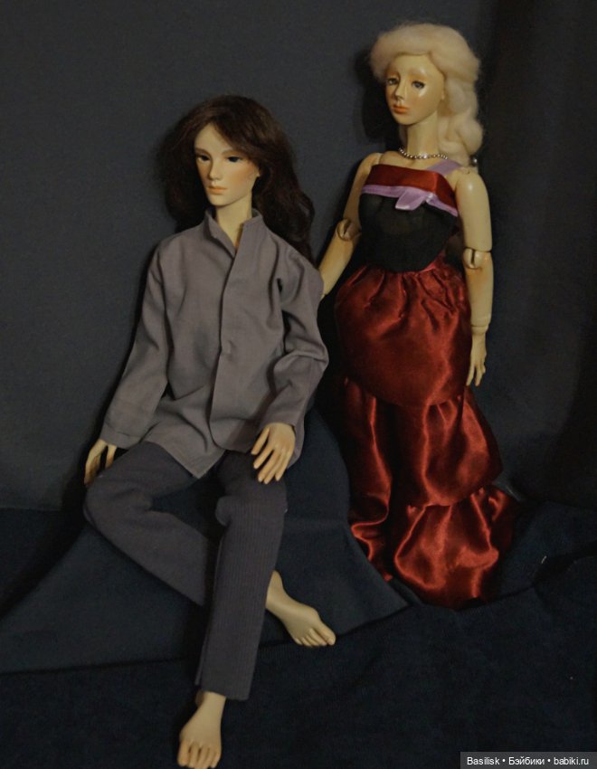 Хелен и эльф — Авторские шарнирные куклы своими руками: лепка (фото 6)