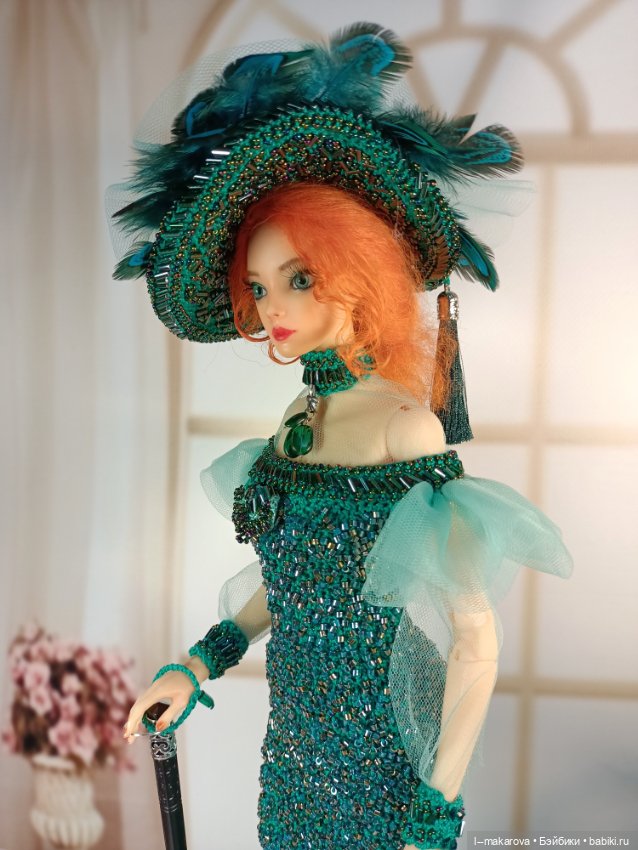 Мэй Уэст в праздничном наряде из моей коллекции Парадиз