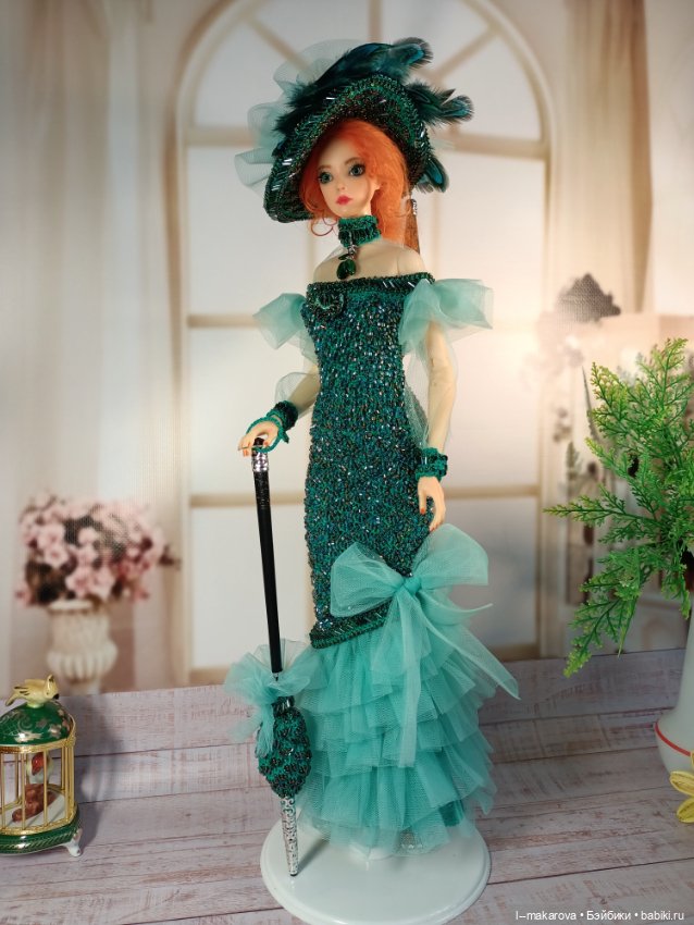 Мэй Уэст в праздничном наряде из моей коллекции Парадиз