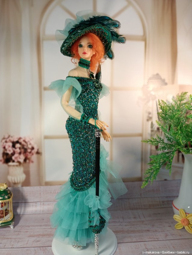 Мэй Уэст в праздничном наряде из моей коллекции Парадиз (фото 7)