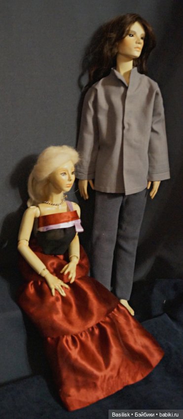 Хелен и эльф — Авторские шарнирные куклы своими руками: лепка (фото 8)