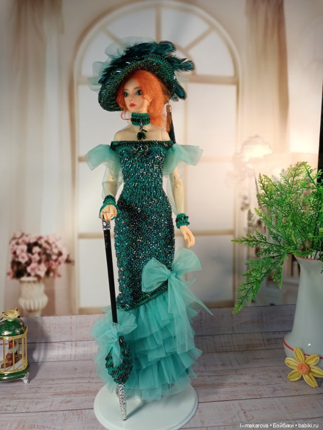 Мэй Уэст в праздничном наряде из моей коллекции Парадиз (фото 2)