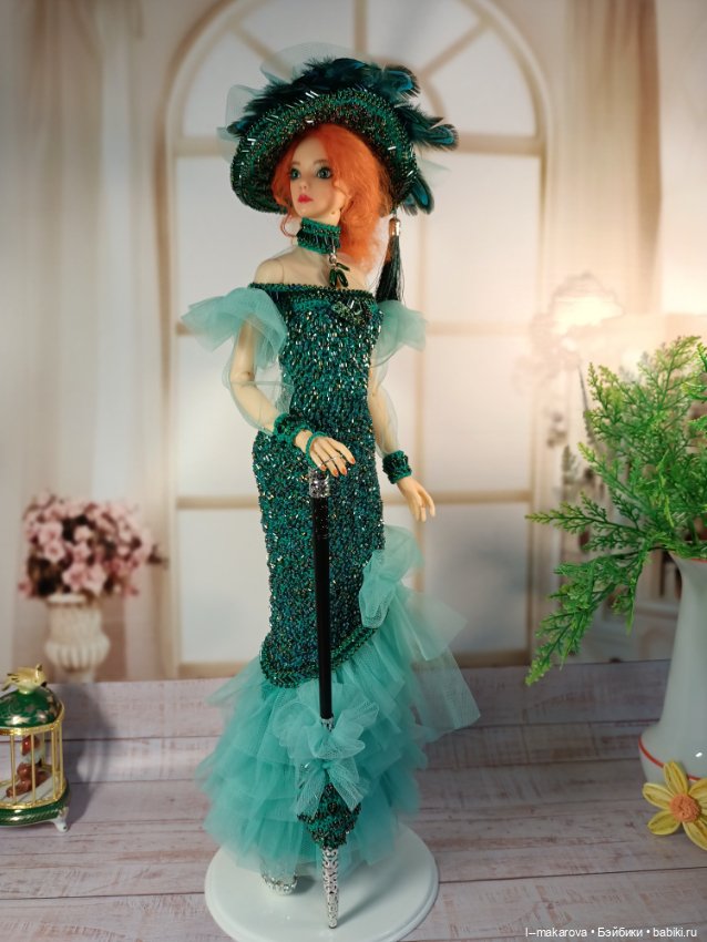 Мэй Уэст в праздничном наряде из моей коллекции Парадиз (фото 6)