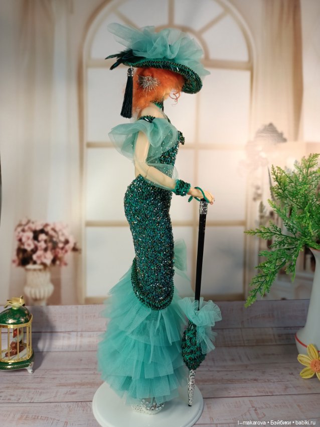 Мэй Уэст в праздничном наряде из моей коллекции Парадиз (фото 9)