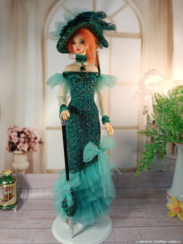 Мэй Уэст в праздничном наряде из моей коллекции Парадиз (фото 3)