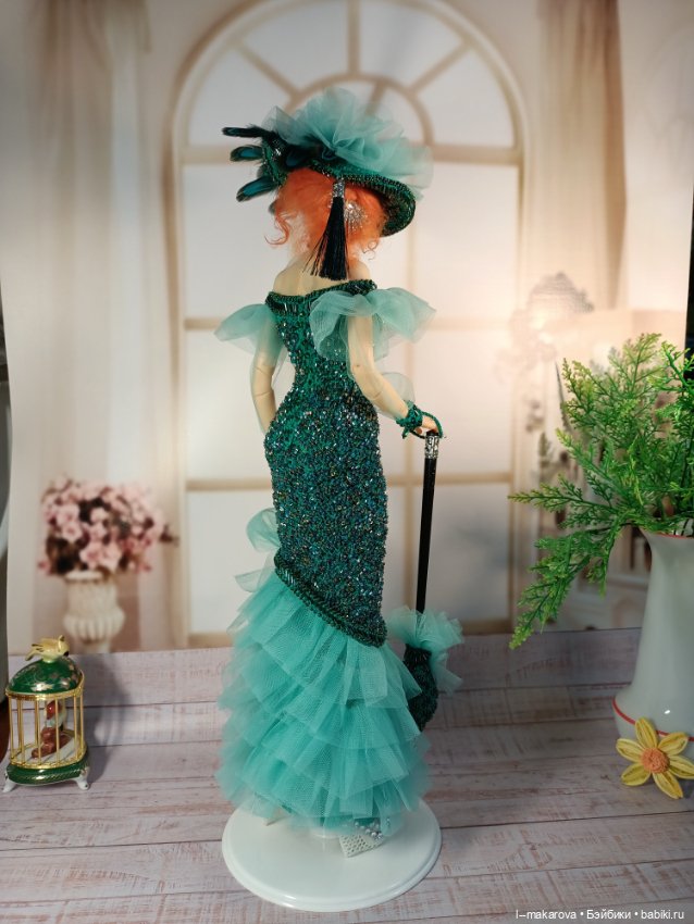 Мэй Уэст в праздничном наряде из моей коллекции Парадиз (фото 10)