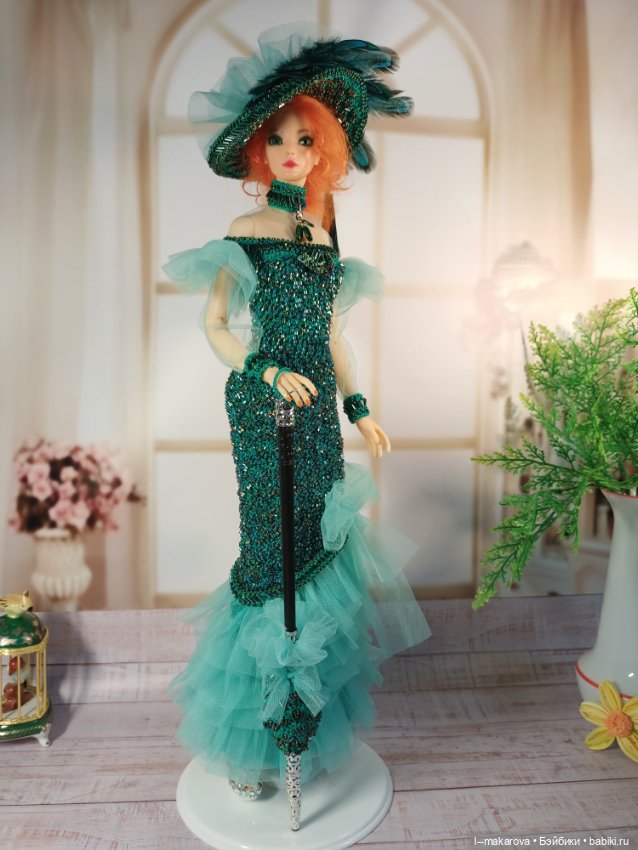 Мэй Уэст в праздничном наряде из моей коллекции Парадиз (фото 5)