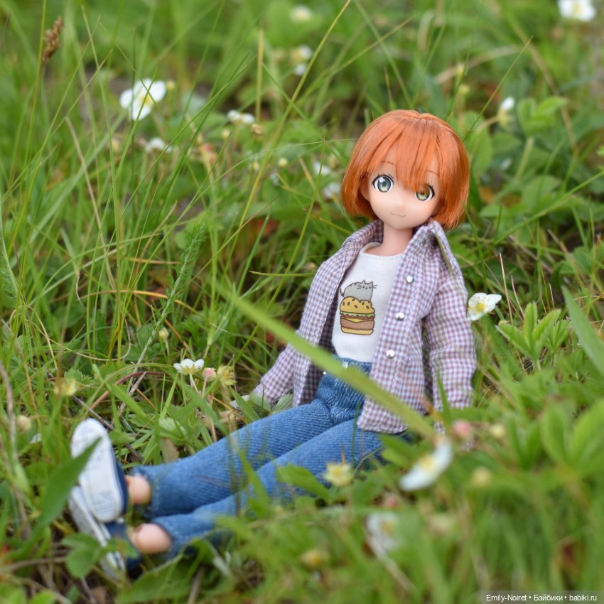 Рыжие девочки, зеленые холмы и люпины (фото 9)