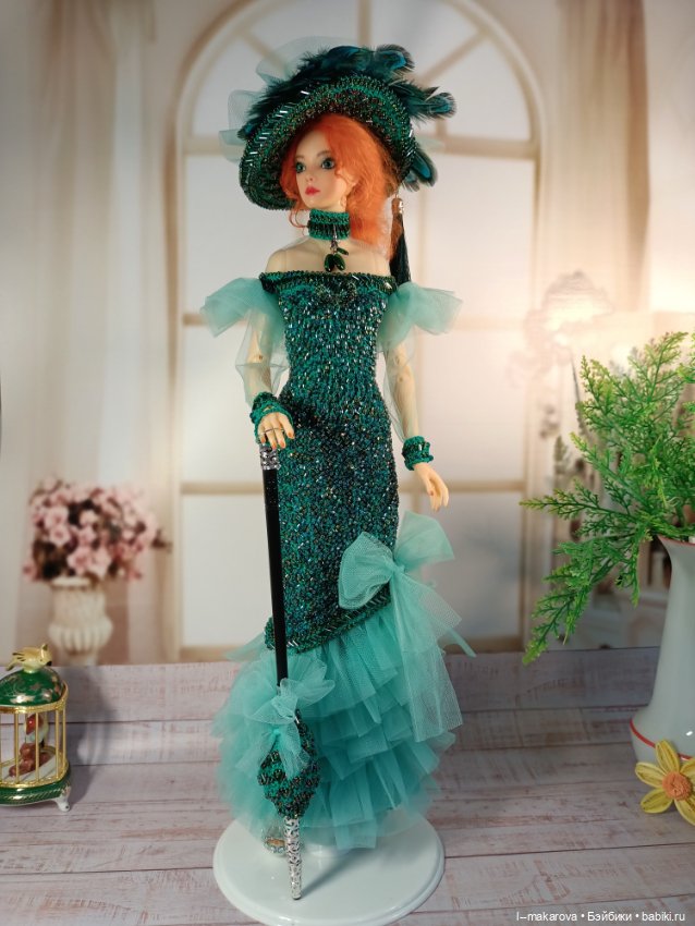 Мэй Уэст в праздничном наряде из моей коллекции Парадиз (фото 4)