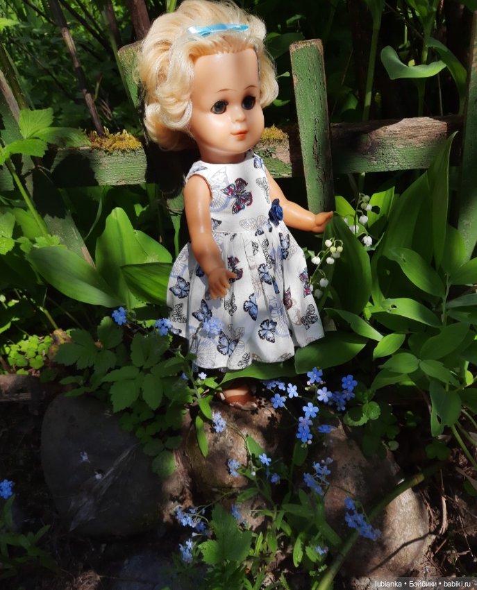 Эльза и незабудковое счастье моё💙🦋 (фото 8)