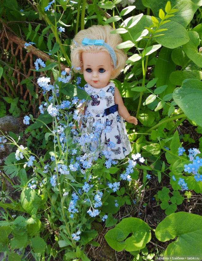 Эльза и незабудковое счастье моё💙🦋 (фото 5)