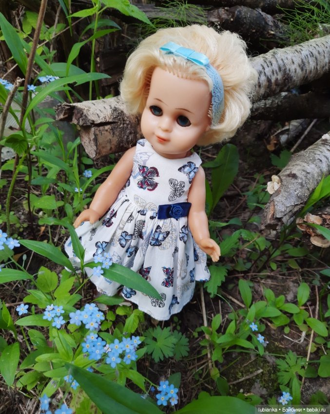 Эльза и незабудковое счастье моё💙🦋 (фото 10)