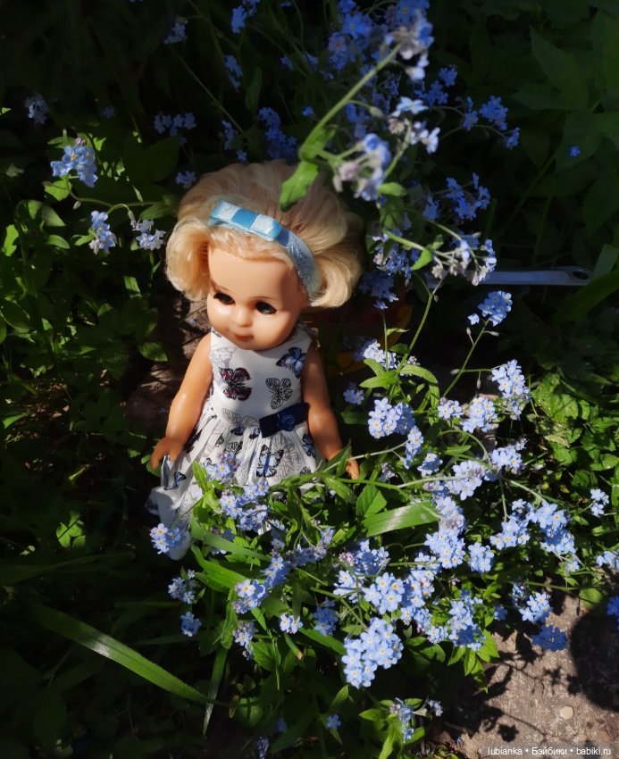 Эльза и незабудковое счастье моё💙🦋 (фото 9)