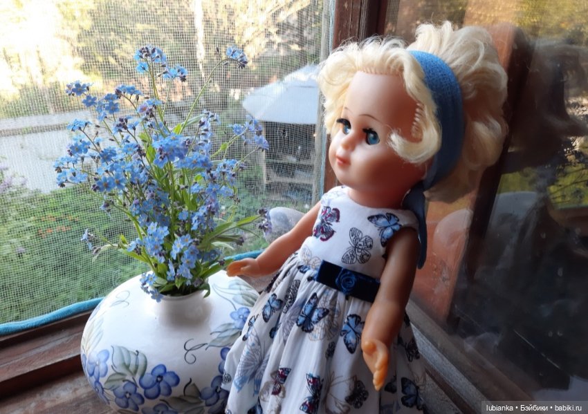 Эльза и незабудковое счастье моё💙🦋