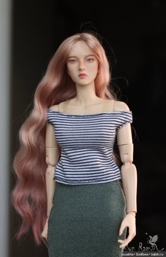 ООАК моего авторства экшен голова 1/6