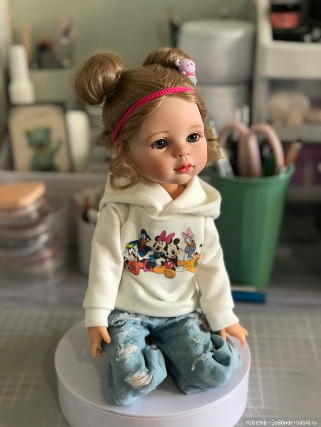 Моя прелесть — ООАК Paola Reina (Паола Рейна) и испанских кукол: перерисовка (фото 2)