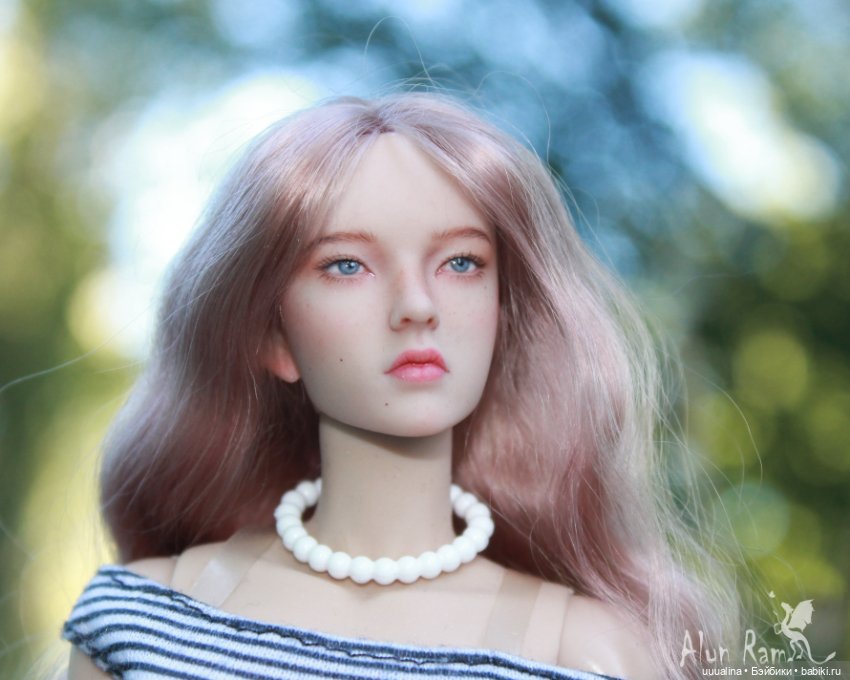 ООАК моего авторства экшен голова 1/6 (фото 2)