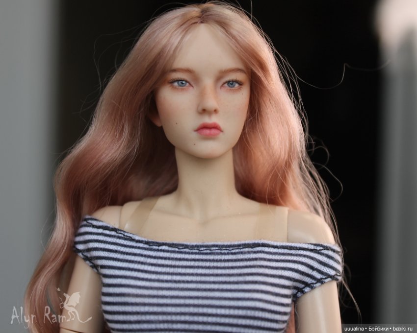 ООАК моего авторства экшен голова 1/6 (фото 8)