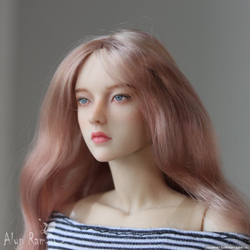 ООАК моего авторства экшен голова 1/6 (фото 10)