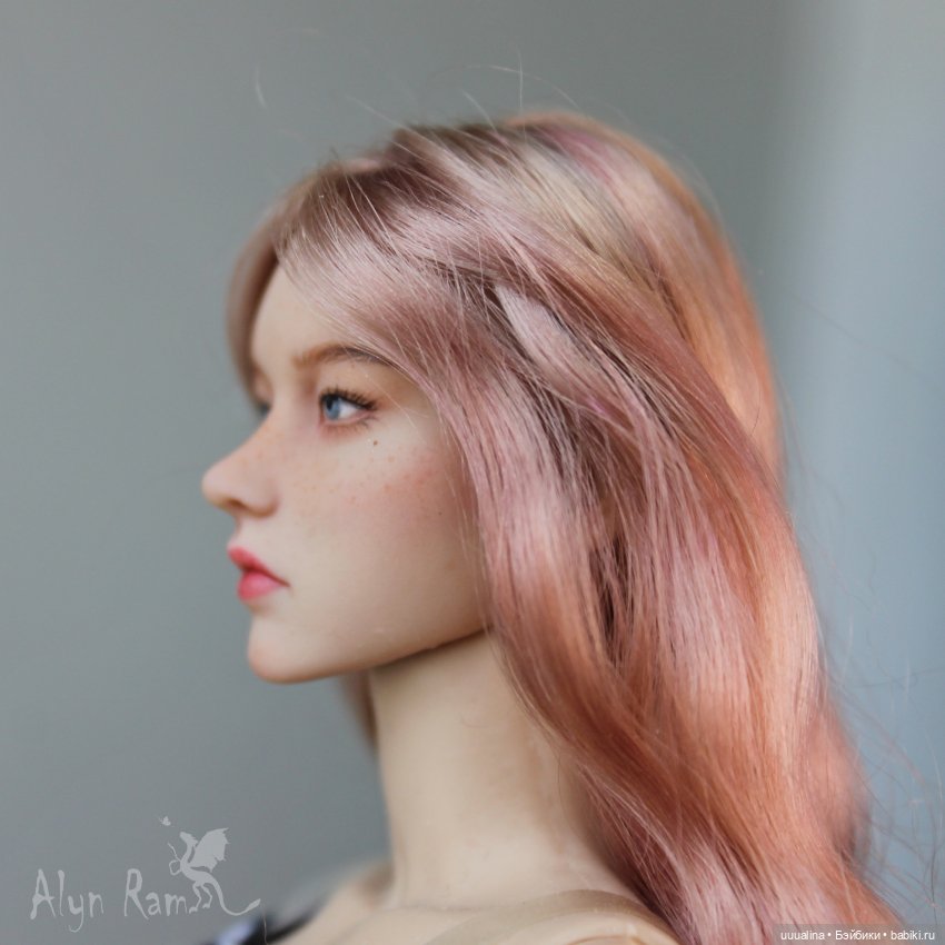 ООАК моего авторства экшен голова 1/6