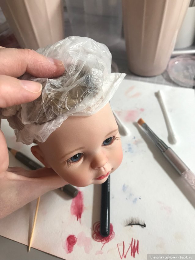 Моя прелесть — ООАК Paola Reina (Паола Рейна) и испанских кукол: перерисовка (фото 7)