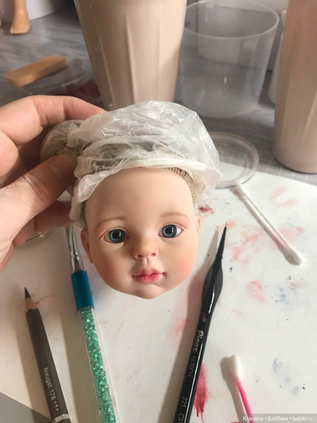 Моя прелесть — ООАК Paola Reina (Паола Рейна) и испанских кукол: перерисовка (фото 8)