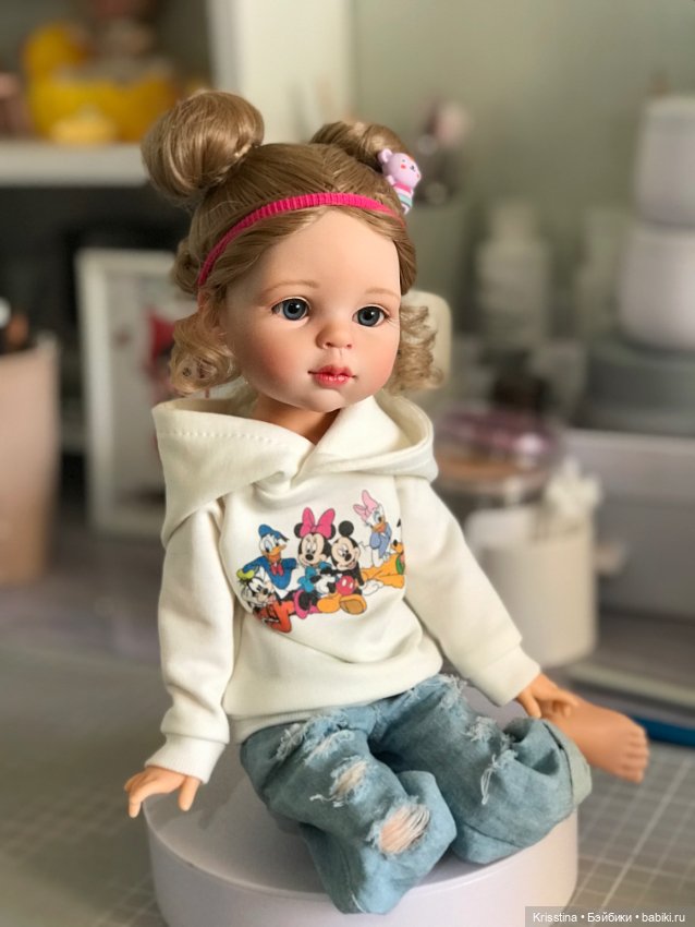 Моя прелесть — ООАК Paola Reina (Паола Рейна) и испанских кукол: перерисовка (фото 5)