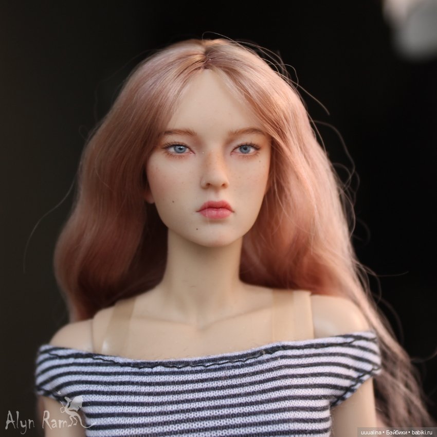 ООАК моего авторства экшен голова 1/6