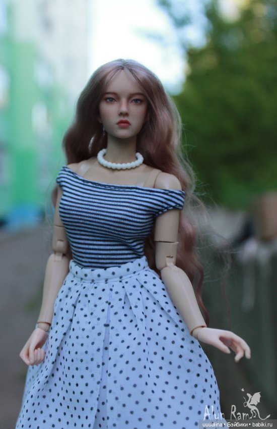 ООАК моего авторства экшен голова 1/6 (фото 6)