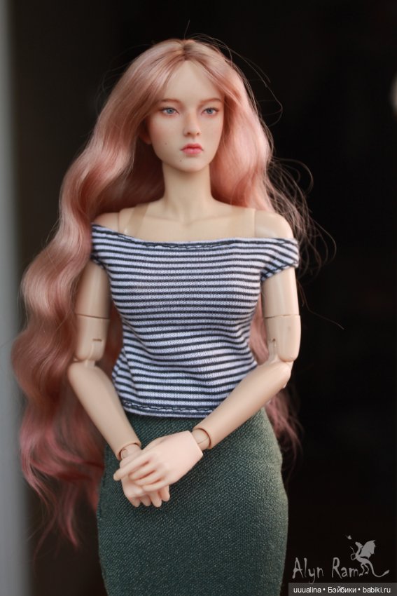 ООАК моего авторства экшен голова 1/6