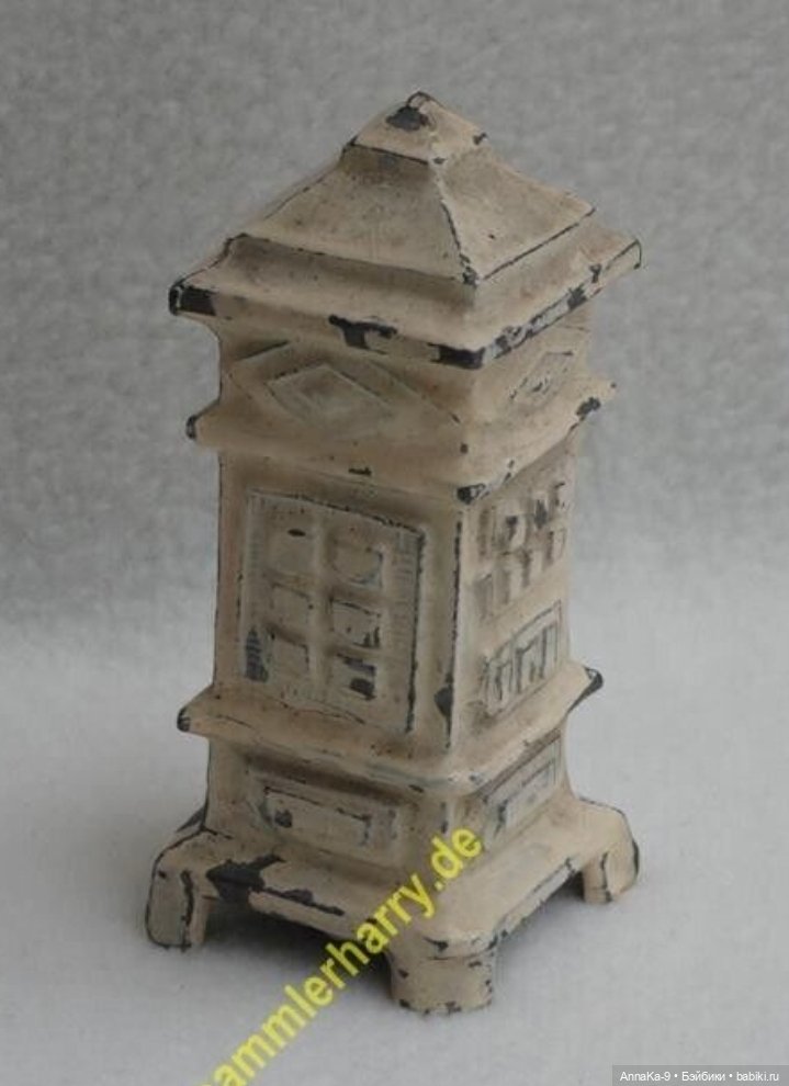 Антикварные печи для кукольных домиков (фото 10)