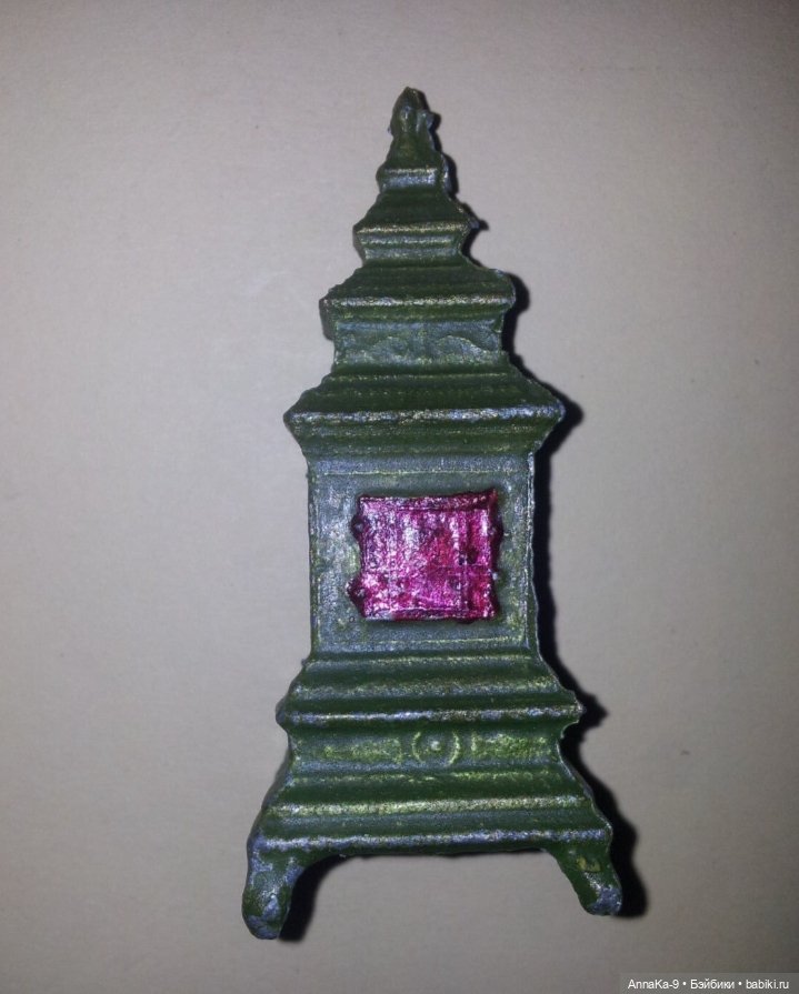 Антикварные печи для кукольных домиков (фото 8)