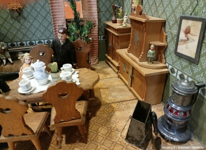 Антикварные печи для кукольных домиков (фото 3)