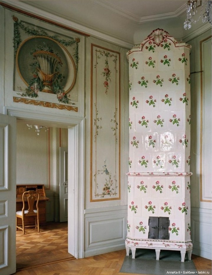 Антикварные печи для кукольных домиков