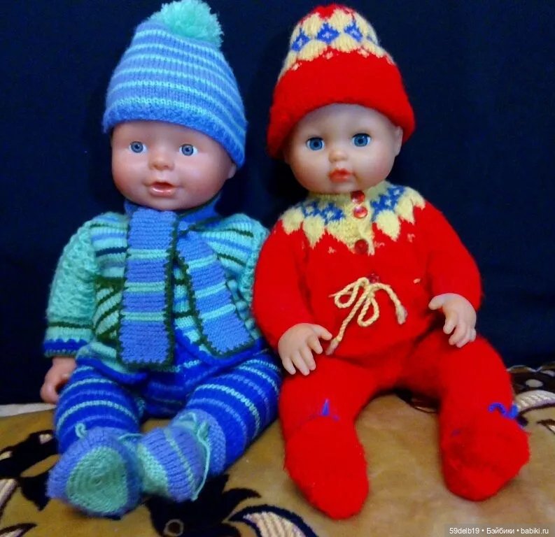 Малыши-голыши — Одежда и обувь для кукол своими руками: фото (фото 10)