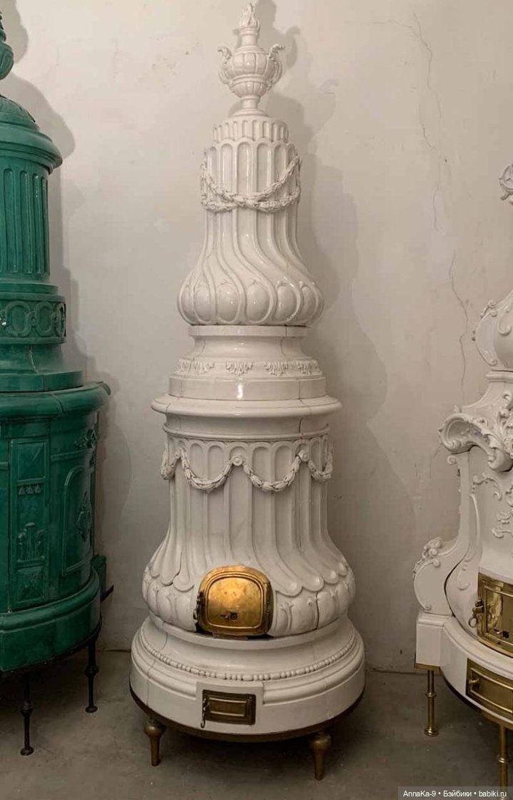 Антикварные и винтажные кукольные печи из керамики (фото 3)